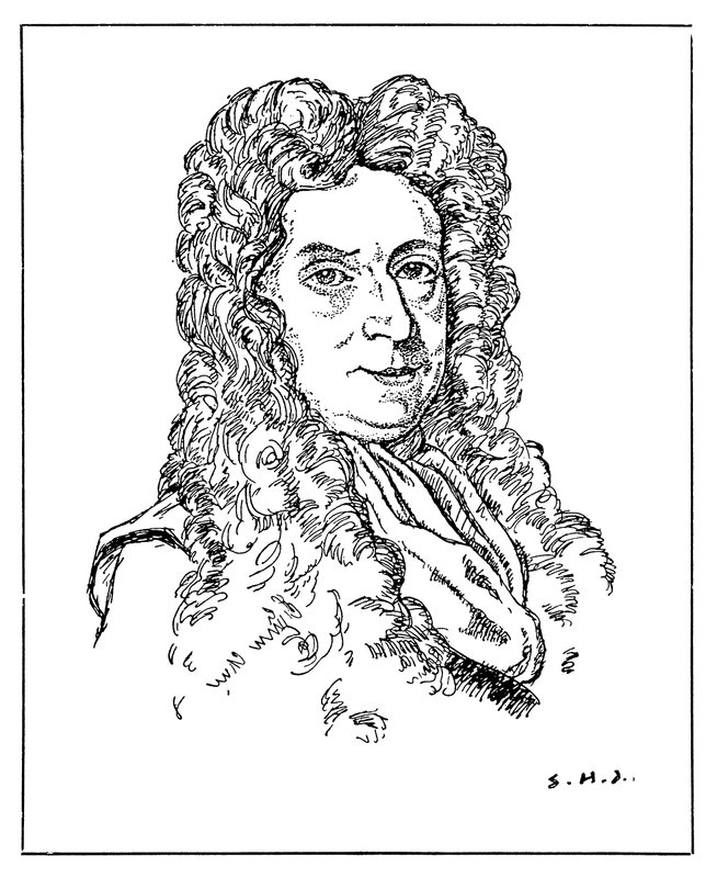 Portret Nehemiasza Grewa autorstwa English School
