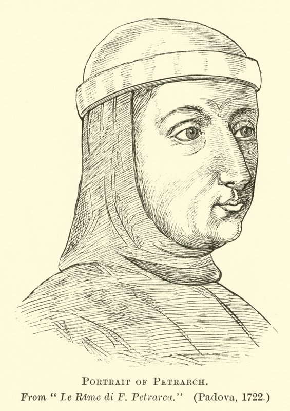 Portret Petrarki autorstwa English School