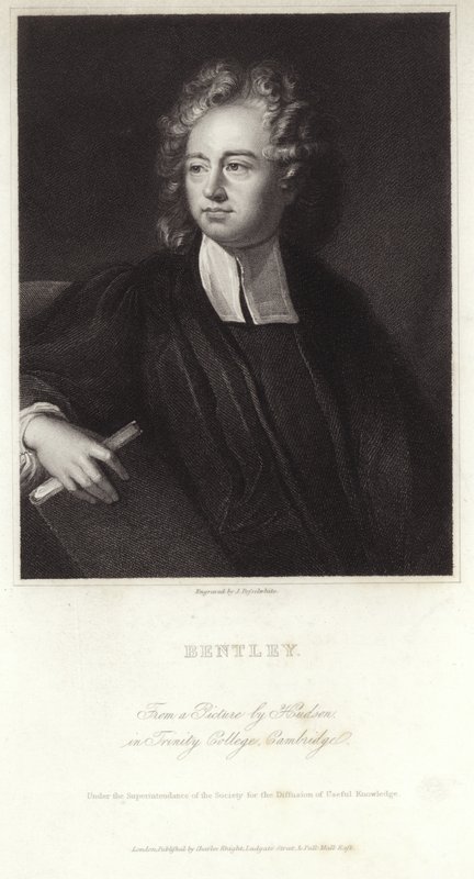 Portret Richarda Bentleya autorstwa English School
