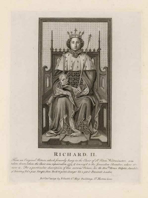 Portret Ryszarda II autorstwa English School
