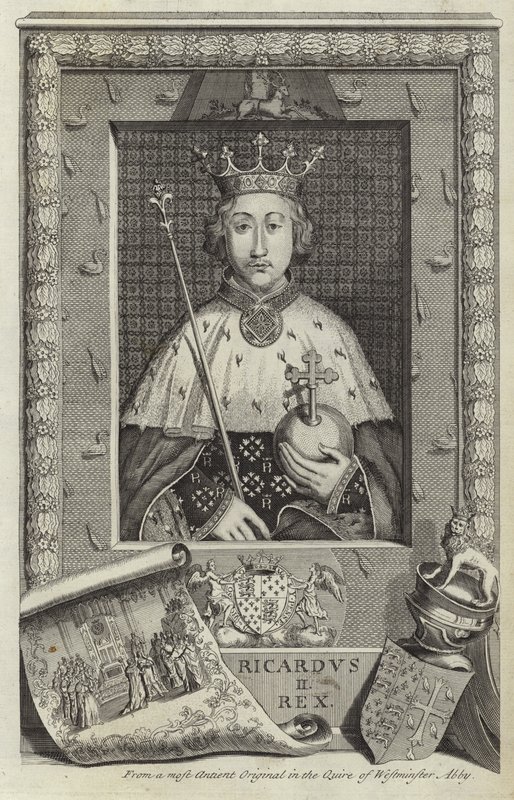 Portret Ryszarda II z Anglii autorstwa English School