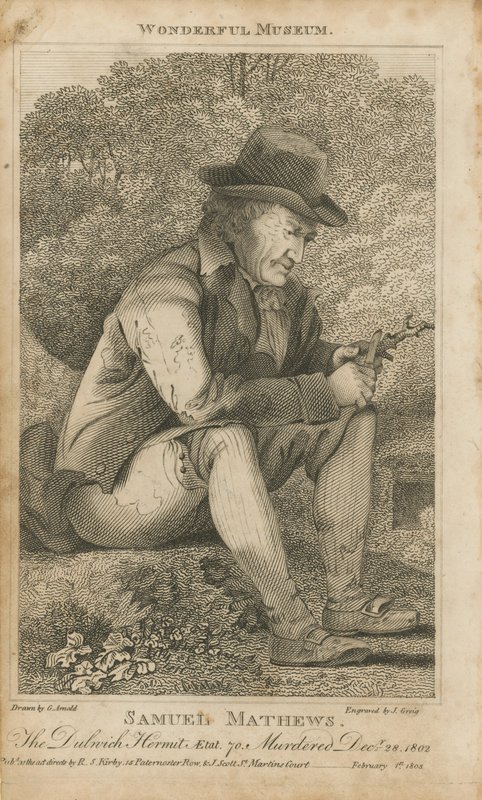 Portret Samuela Matthewsa autorstwa English School