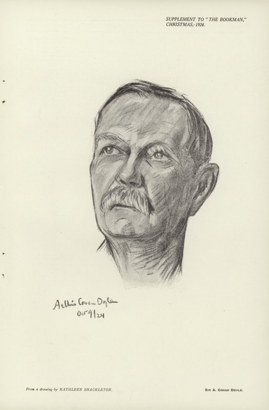Portret Sir Arthura Conana Doyle
