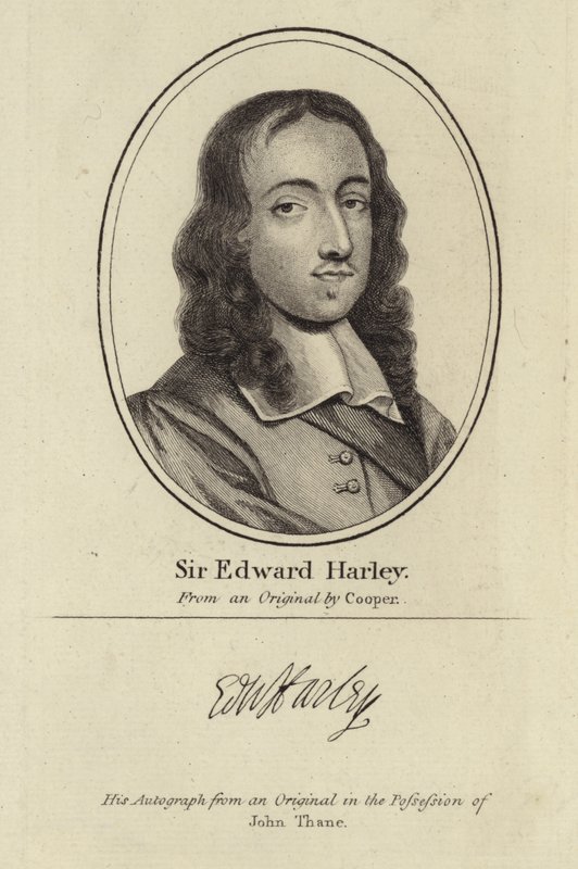 Portret Sir Edwarda Harleya autorstwa English School