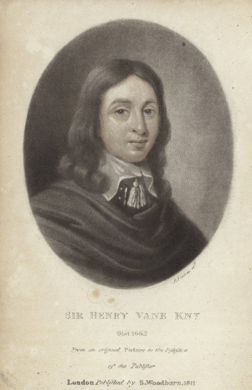 Portret Sir Henry Vane autorstwa English School