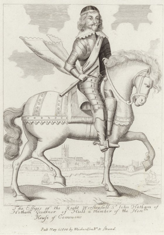 Portret Sir Johna Hothama młodszego autorstwa English School