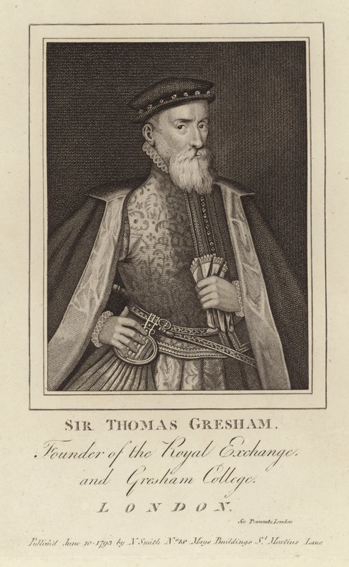 Portret sir Thomasa Greshama autorstwa English School
