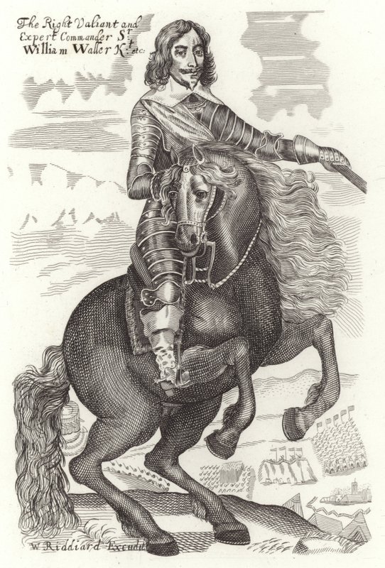 Portret Sir Williama Wallera autorstwa English School