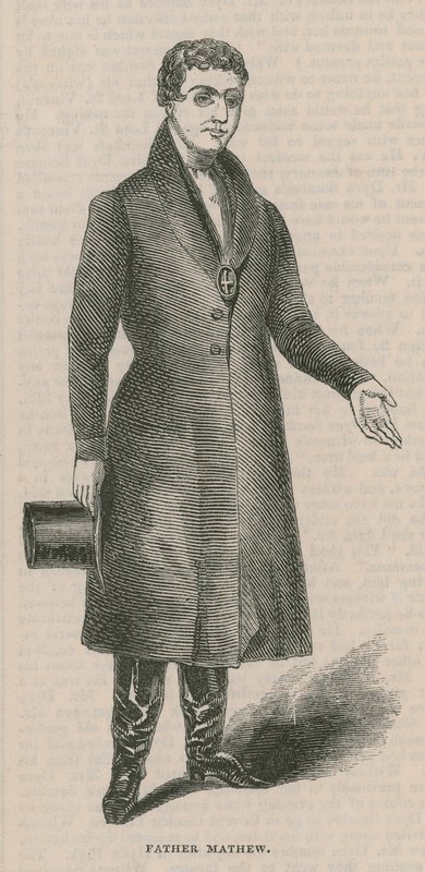 Portret Theobald Mathew autorstwa English School