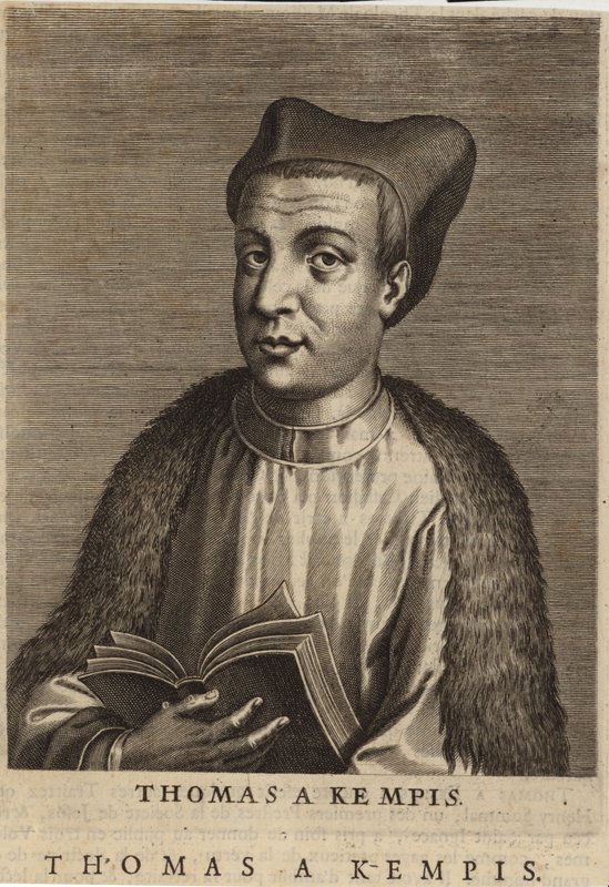 Portret Tomasza A Kempis autorstwa English School