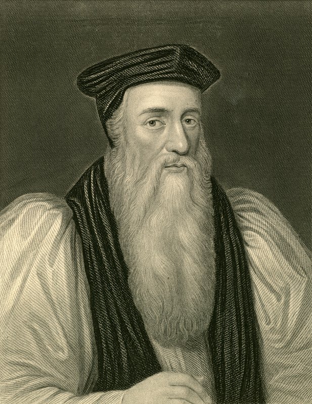 Portret Thomasa Cranmera autorstwa English School