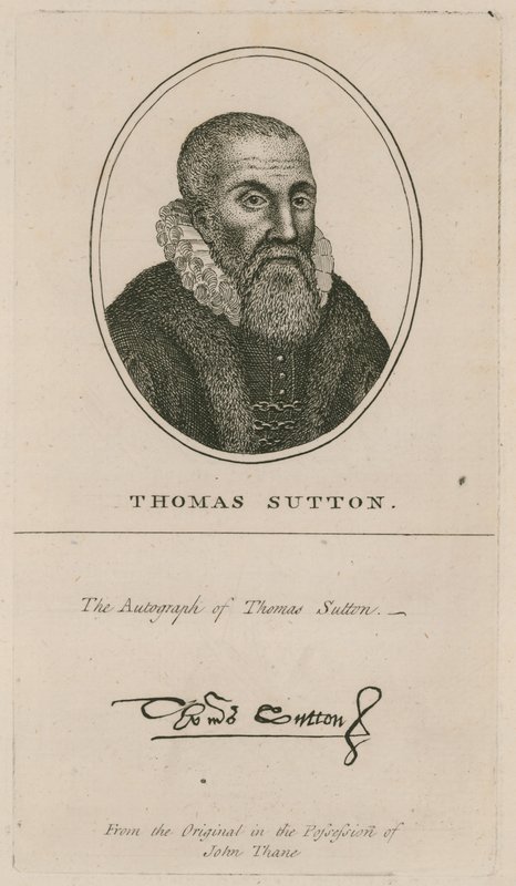 Portret Thomasa Suttona autorstwa English School