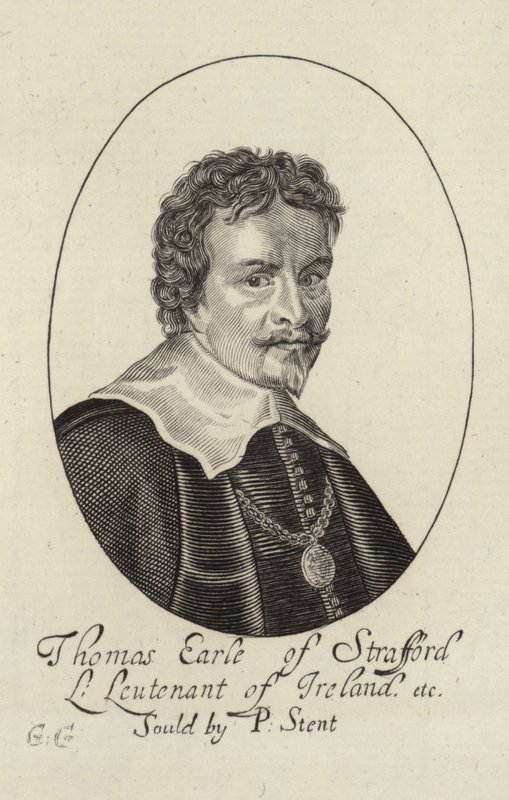 Portret Thomasa Wentworth autorstwa English School