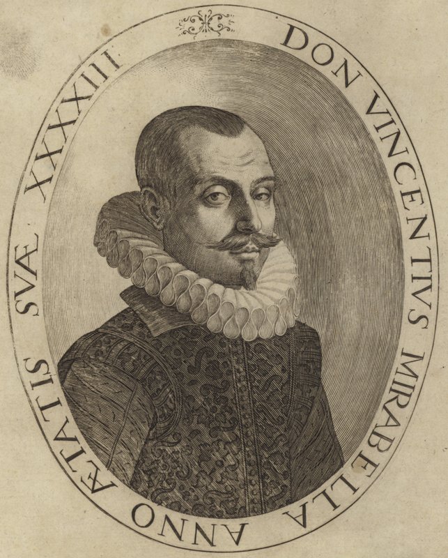 Portret Vincenza Mirabelli autorstwa English School