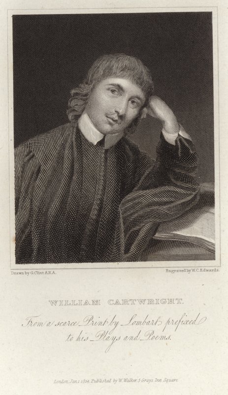 Portret Williama Cartwrighta autorstwa English School