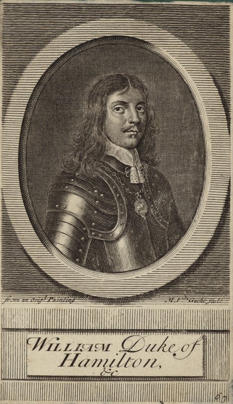 Portret Williama Hamiltona, księcia Hamilton autorstwa English School