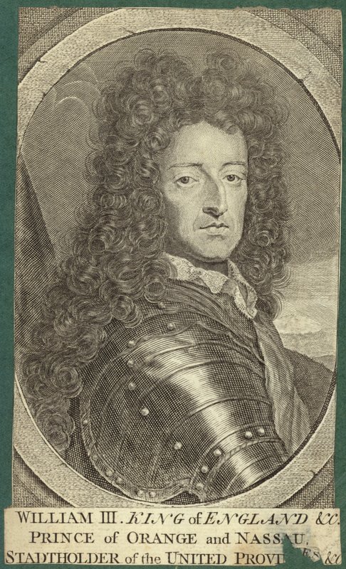 Portret Wilhelma III, księcia Orange autorstwa English School
