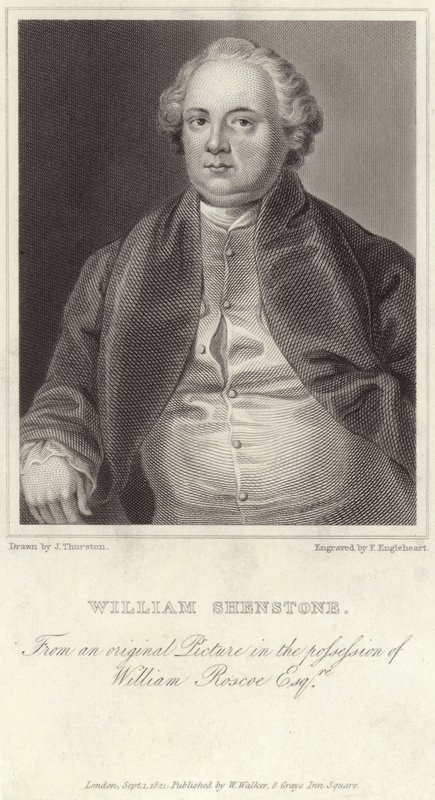 Portret Williama Shenstone