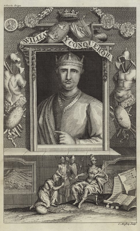 Portret Wilhelma Zdobywcy autorstwa English School