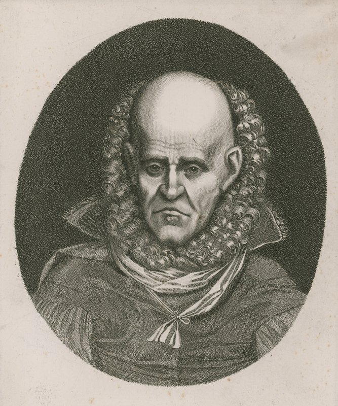 Portret szaleńca autorstwa English School