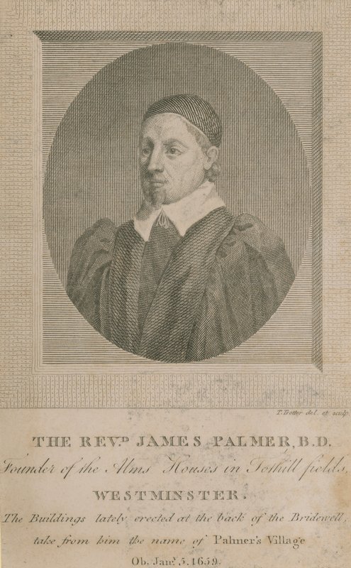 Portret wielebnego Jamesa Palmera autorstwa English School