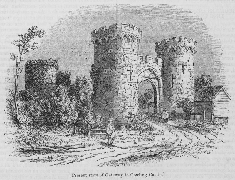 Obecny stan Bramy do Cowling Castle autorstwa English School