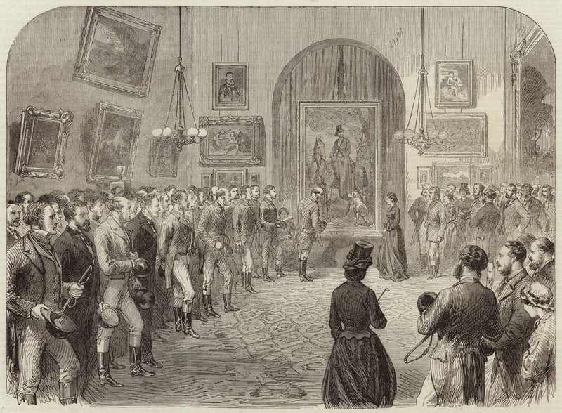 Prezentacja dla hrabiny Yarborough autorstwa English School