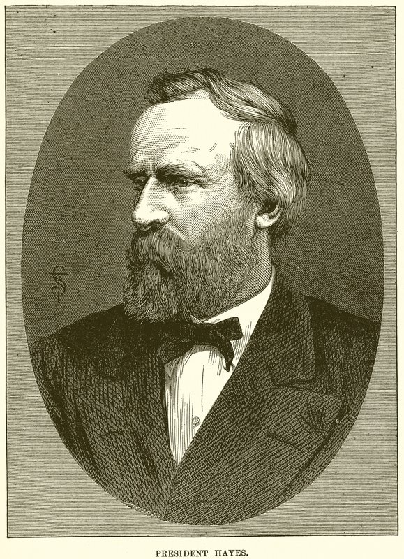 Prezydent Hayes autorstwa English School