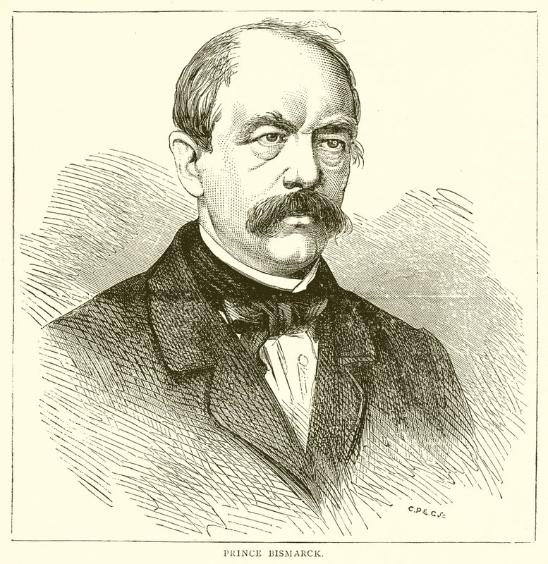Książę Bismarck autorstwa English School