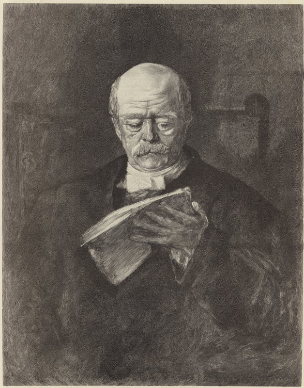 Książę Bismark autorstwa English School