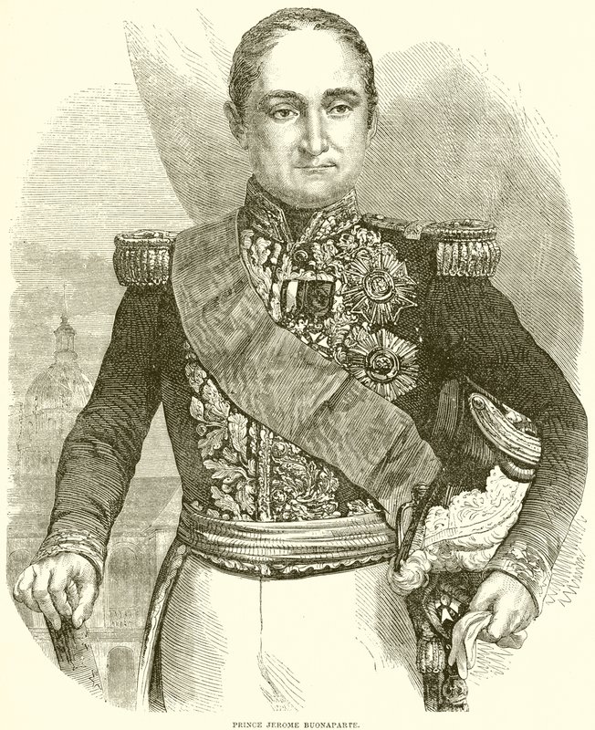 Książę Hieronim Buonaparte autorstwa English School