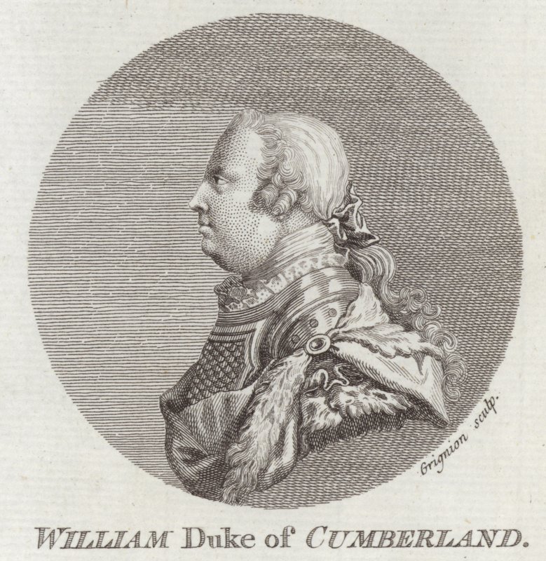 Książę William, książę Cumberland autorstwa English School
