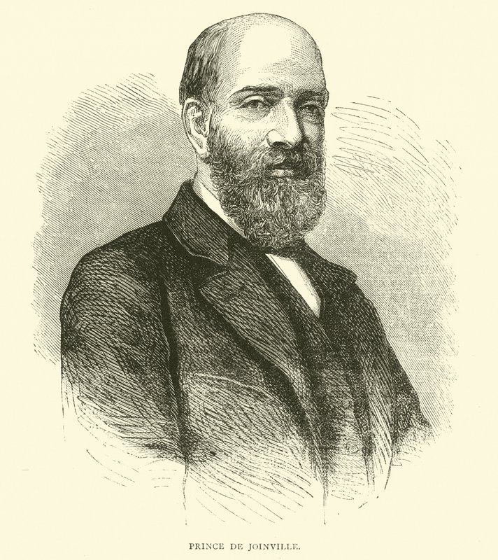 Książę de Joinville, luty 1871 autorstwa English School