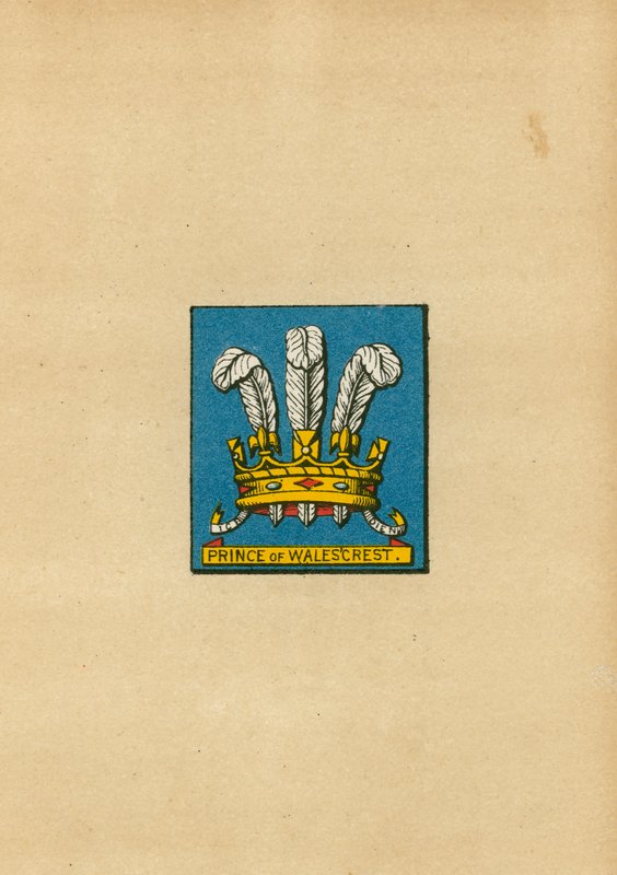 Herb księcia Walii autorstwa English School