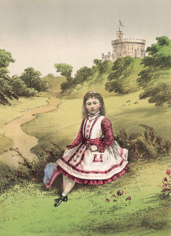 Księżniczka Louisa Victoria z Walii autorstwa English School