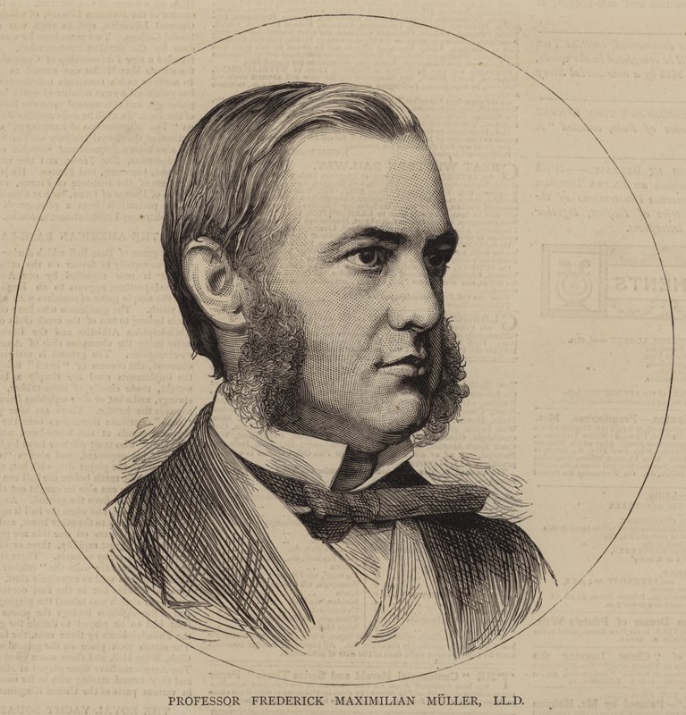 Profesor Frederick Maximilian Muller, LLD (rycina) autorstwa English School