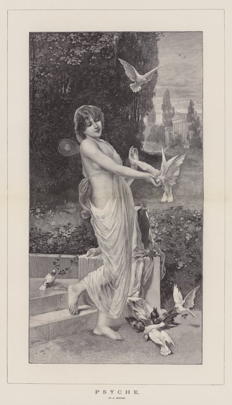 Psyche (grawerowanie) autorstwa English School