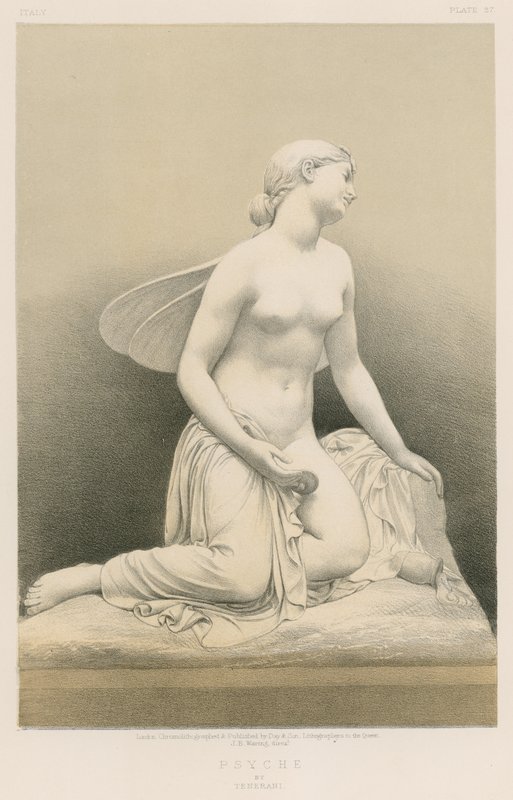 Psyche autorstwa Tenerani autorstwa English School