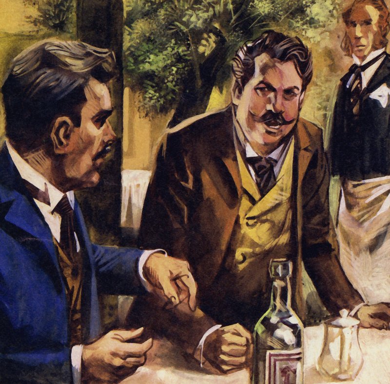 Puccini gwałtownie pokłócił się z Ruggiero Leoncavallo o La Vie Boheme autorstwa English School