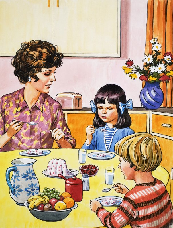 Pudding autorstwa English School