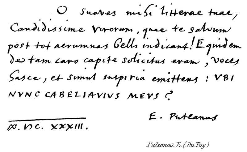 Adeanus, E (Du Puy) autorstwa English School