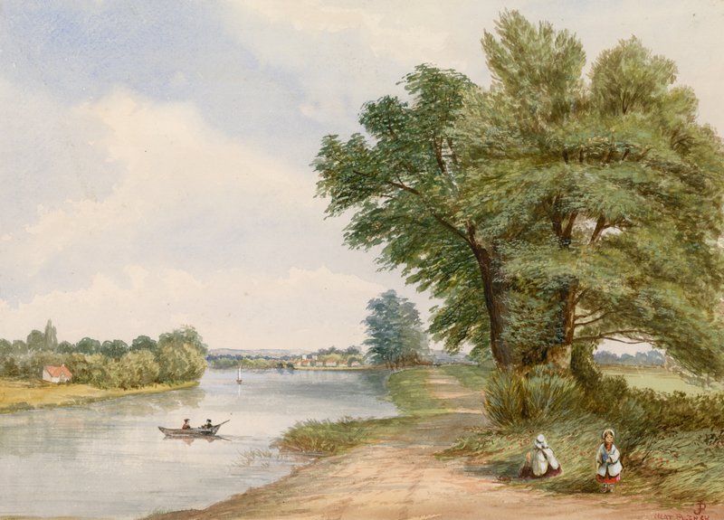 Putney, Londyn (wc na papierze) autorstwa English School