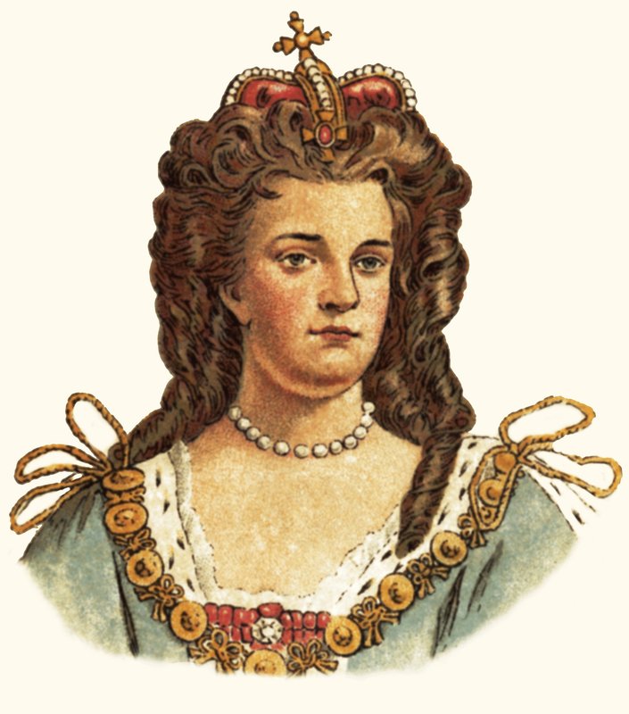 Królowa Anna autorstwa English School