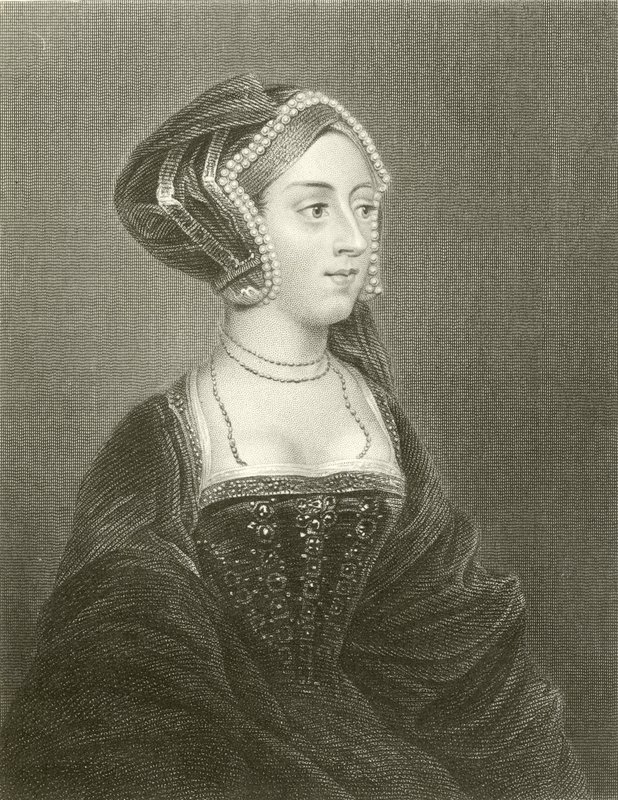 Królowa Anna Bullen autorstwa English School