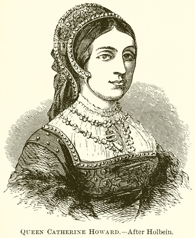 Królowa Katarzyna Howard autorstwa English School