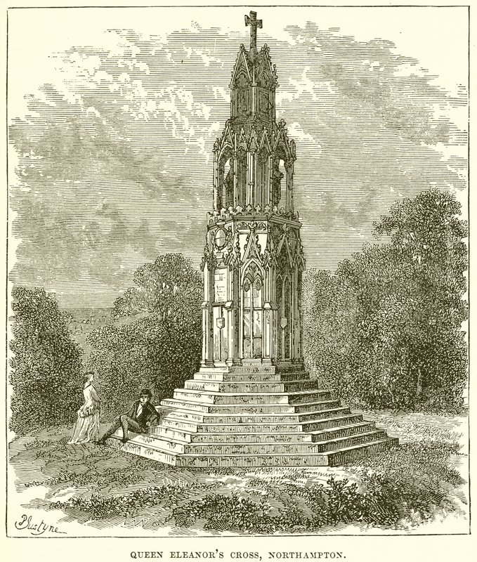 Krzyż Królowej Eleonory, Northampton autorstwa English School