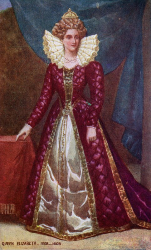 Królowa Elżbieta autorstwa English School