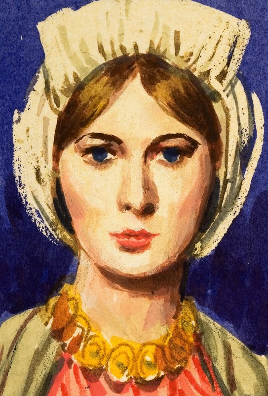 Królowa Izabela Francji autorstwa English School
