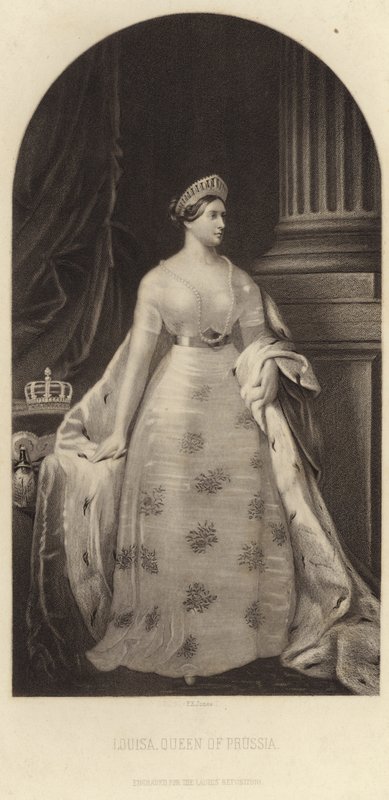 Królowa Luiza Pruska autorstwa English School