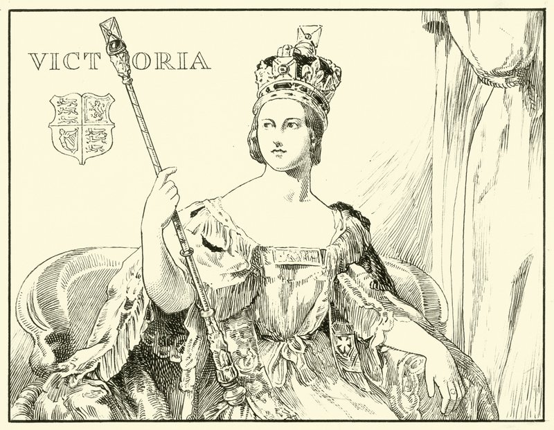 Królowa Wiktoria (po portretie koronacyjnym Sir George